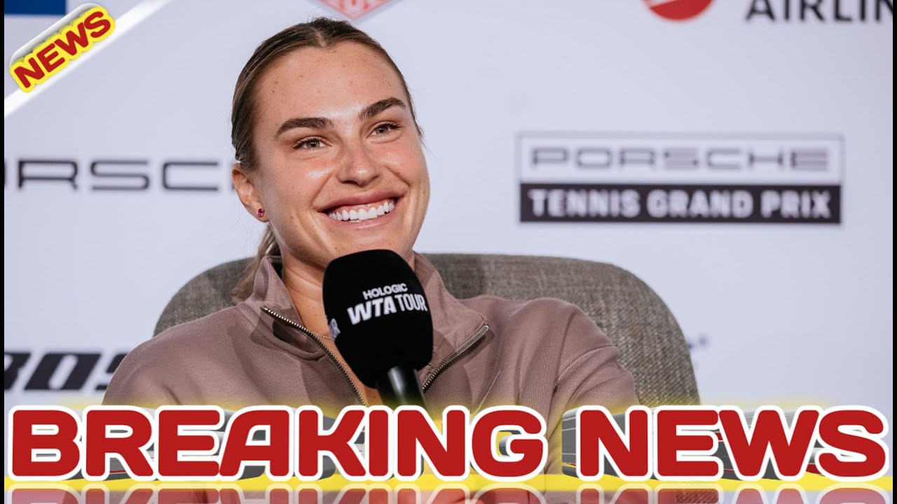 Aryna Sabalenka BREAKING NEWS Today &mdash; Shocking Update Stuns Fans!