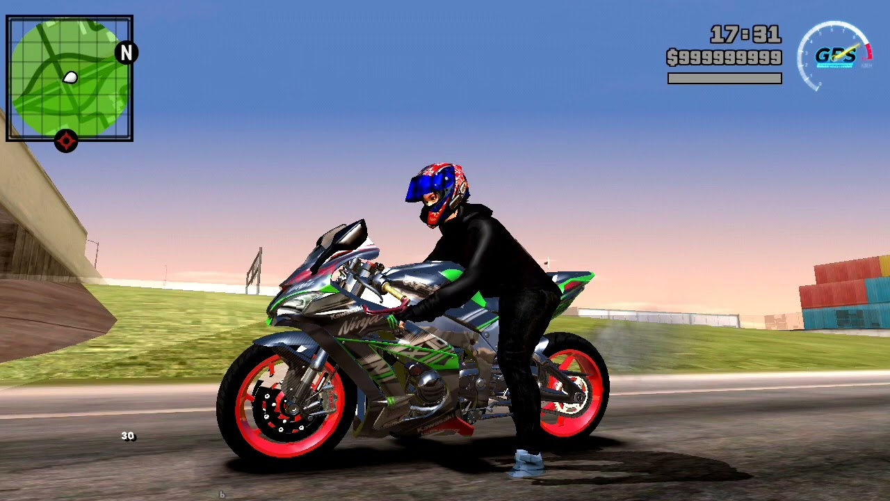 GTA-SA || ZX10R Spark Exhaust || Sound Mods || Link in description