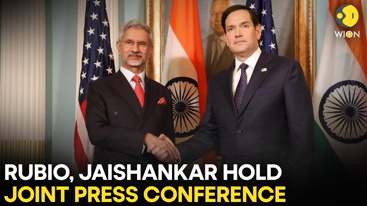 LIVE: Rubio & Jaishankar Joint Press Conference | India&ndash;US Talks on Trade & Defence | WION