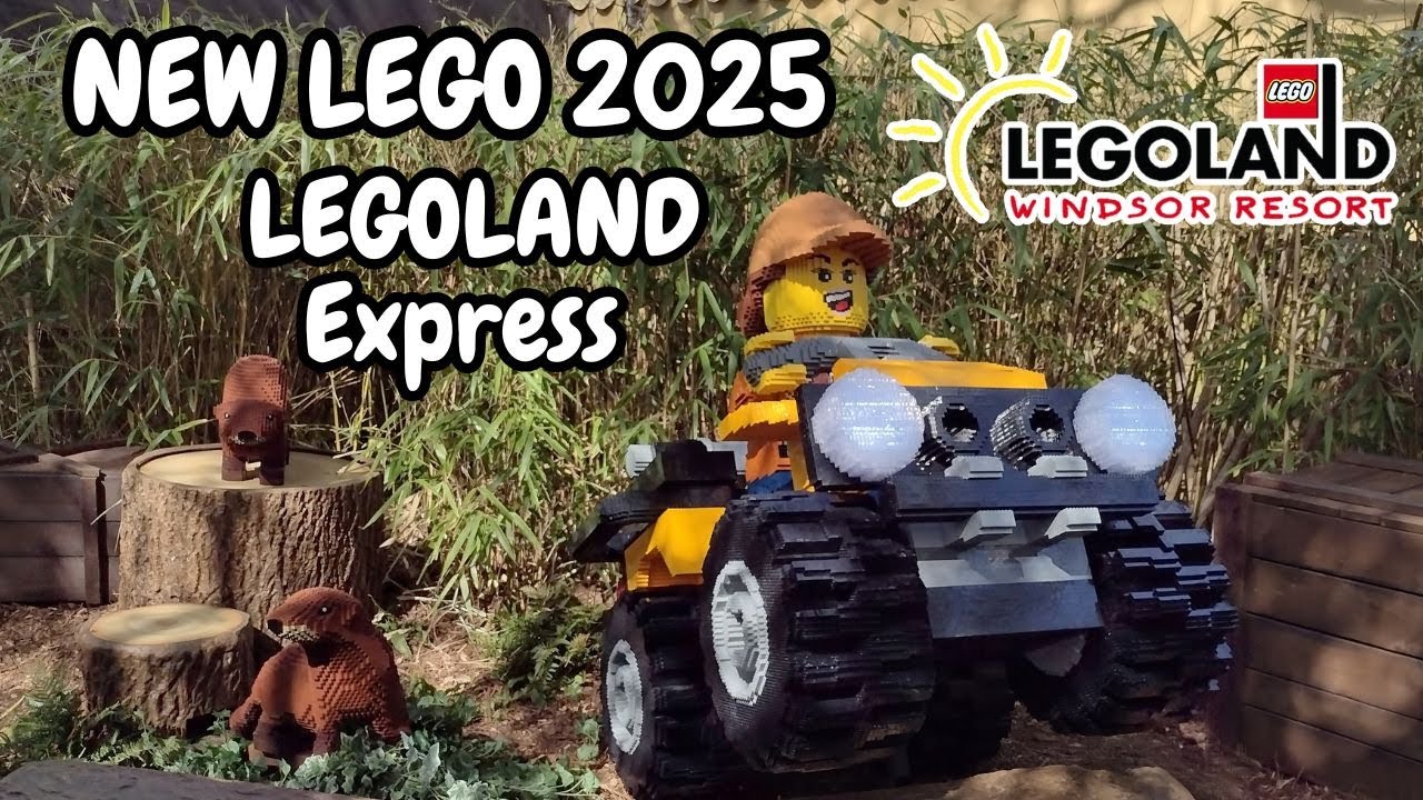 NEW LEGO Models for 2025 LEGOLAND Express at LEGOLAND Windsor Resort