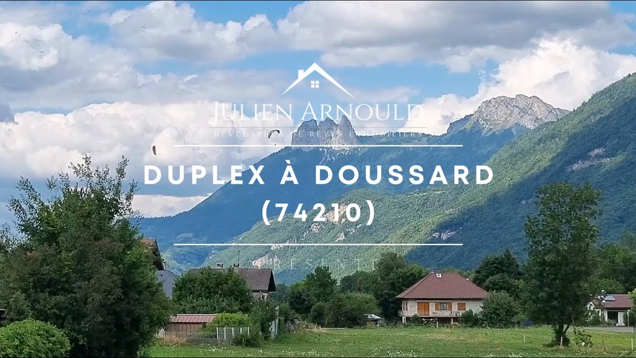 Duplex en dernier étage à Doussard