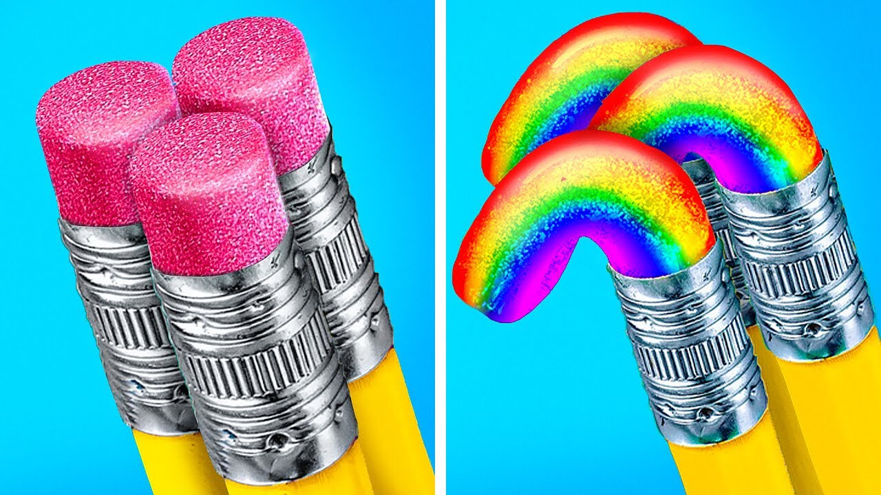Idei de proiecte simple 📚 DIY-uri cool și trucuri artistice! Cum să faci orice ușor &ndash; 123 GO! GOLD