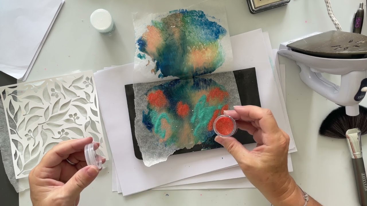 😅😅😅 Let's Experiment With Embossing Powder - If At First You Don't Succeed!!! 😅😅😅