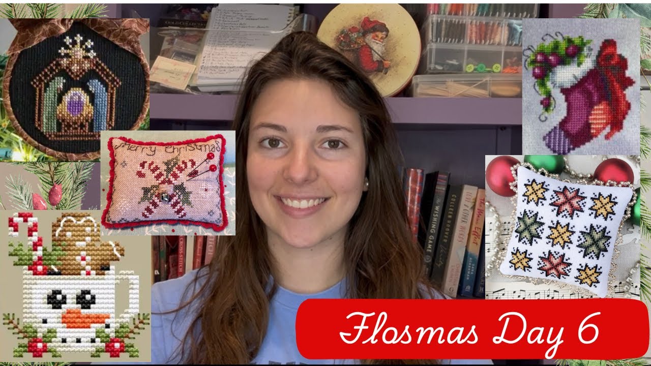День 6 Flossmas - 25+ бесплатных схем для вышивки крестом на Рождество
