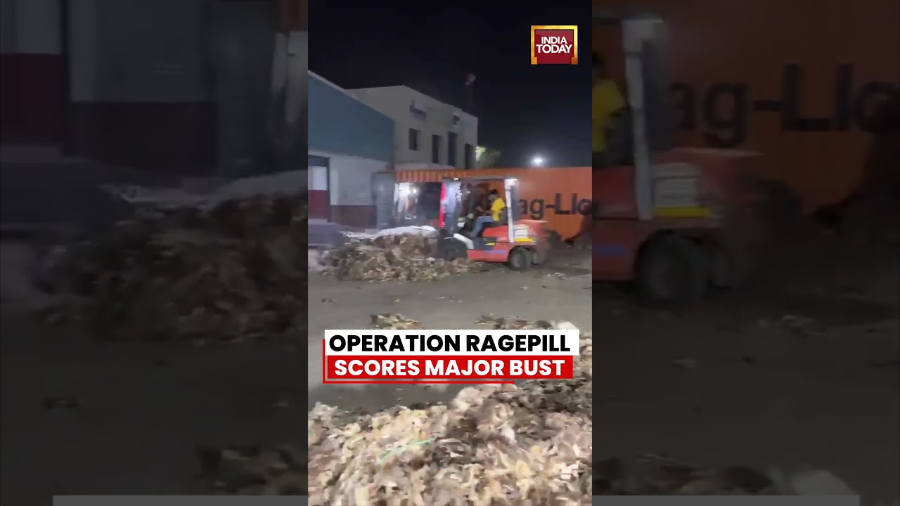 Operation Ragepill Scores Major Bust | NCB Seizes ₹182 Crore Captagon Drug Consignment