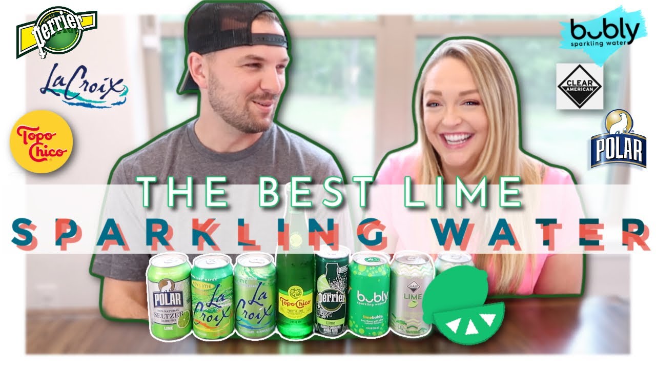 BEST SPARKLING WATER? 6 Brand Review | Lime Sparkling Water Taste Test + Review🤯 BETTER than BUBLY?!