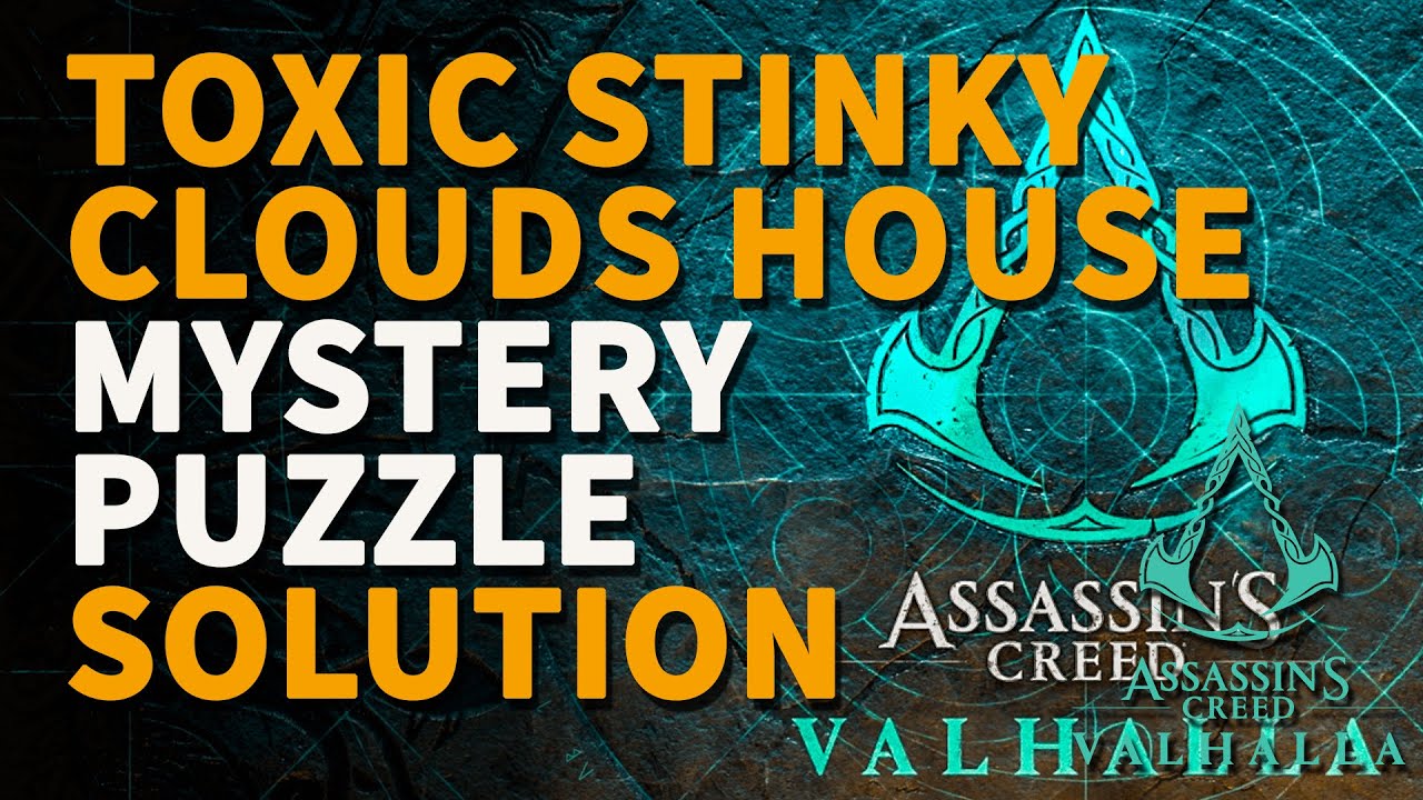 Toxic Stinky Clouds House Mystery Assassin's Creed Valhalla Grantebridgescire Puzzle Solution