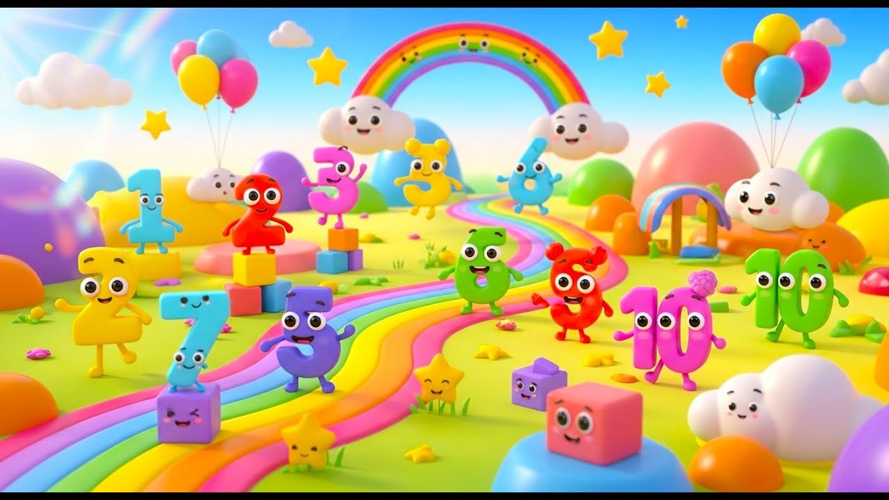 Numbers Song 1 to 20 | Counting for Toddlers | Fun Learning Numbers Rhyme