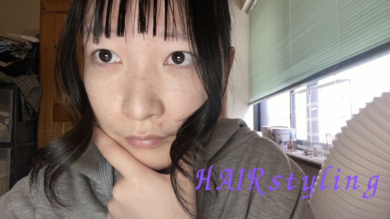 仕事の時の髪型をやってみました！