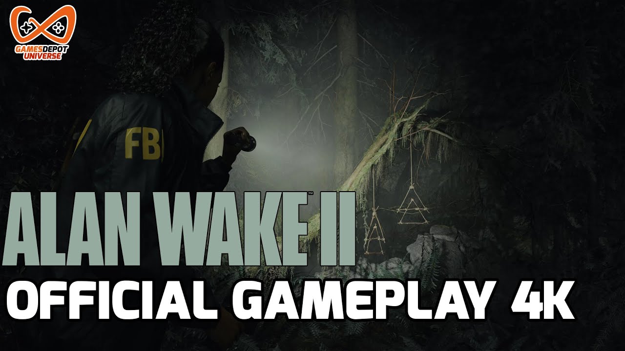 ALAN WAKE 2 New Gameplay | AMAZING 4K NEW GENERATION FOOTAGE from Gamescom 2023