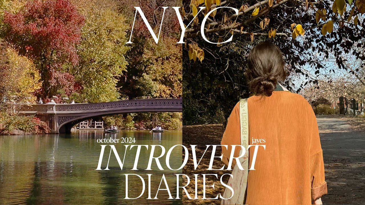 nyc introvert diaries 🍁 autumn walk in central park, west village brunch, fall haul