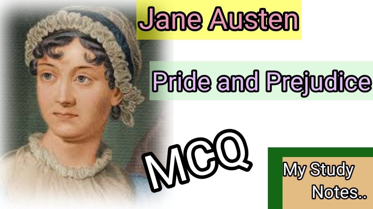 Jane Austen || Pride and Prejudice || MCQ || @mystudynotes4243