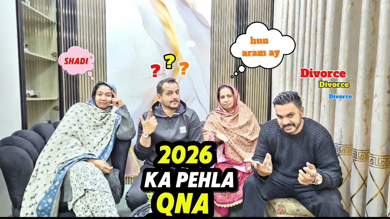 ||2026 ka Phla QnA Diamond set real tha ya nakli?Divorce dy di?Himat hai tu jawab do🤔|| KhansFamily 