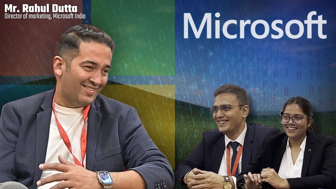 Revolutionizing Narratives📢: AI & Storytelling with Rahul Datta, Microsoft India's Marketing Head 📈🎯