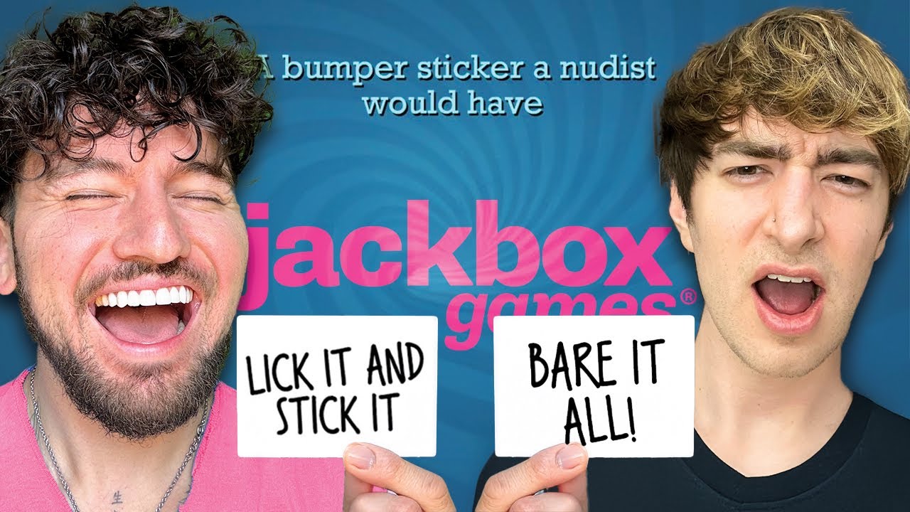 FUNNIEST Jackbox Games w/ KNJ & Friends