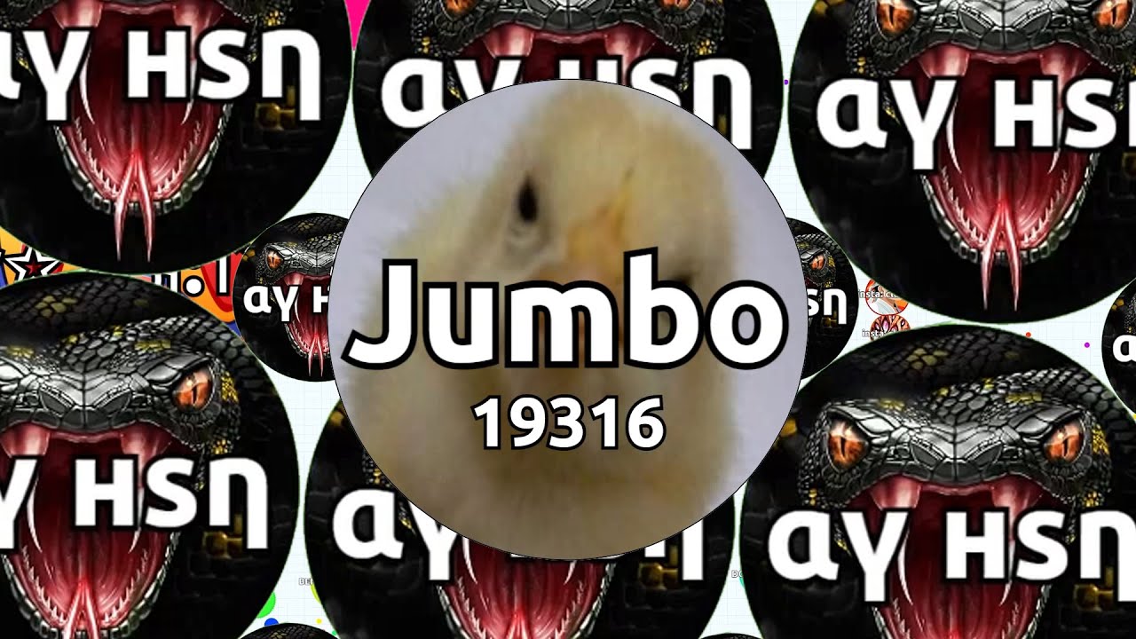 Teaming🤯 with other Jumbo's to WIN AGARIO🏆 [Experimental]
