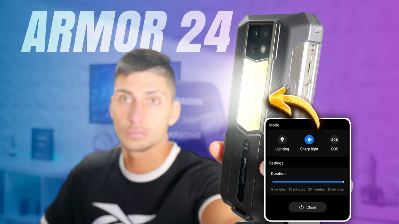 Su batería dura 1 SEMANA (22000 mAh) | ULEFONE ARMOR 24