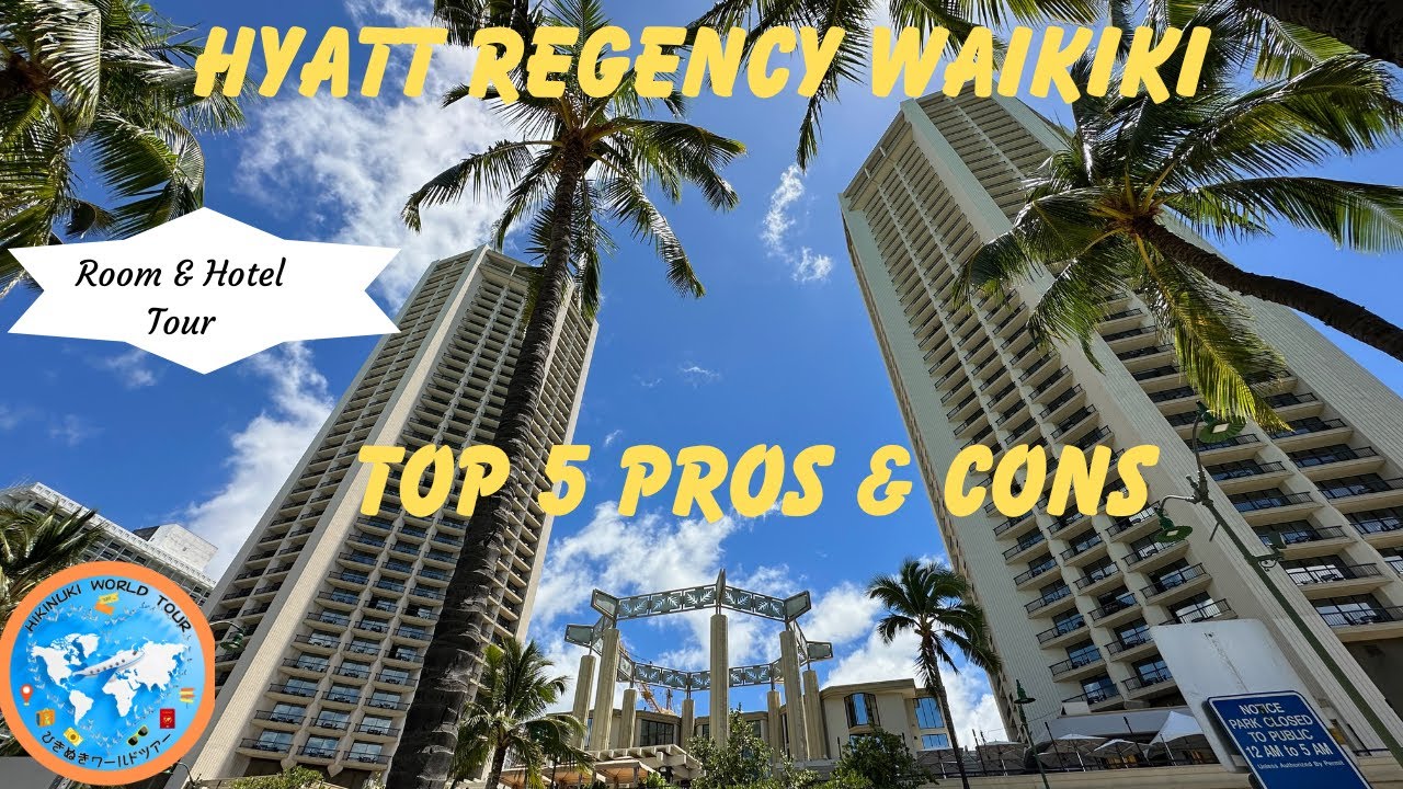 Номер Hyatt Regency Waikiki Oceanview на 36-м этаже, Waikiki Beach 4K