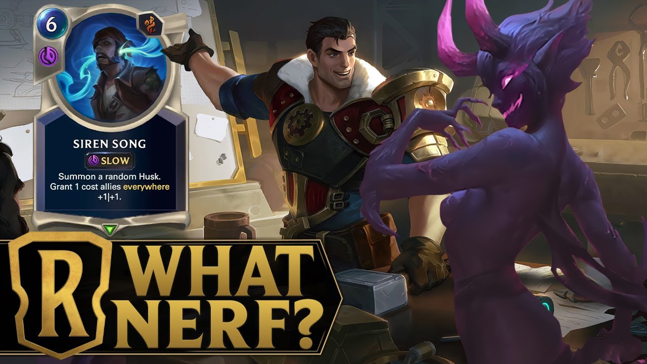 Siren Song's Nerf is a Progress for Jayce - Jayce Heimerdinger Evelynn - Deck   Legends of Runeterra