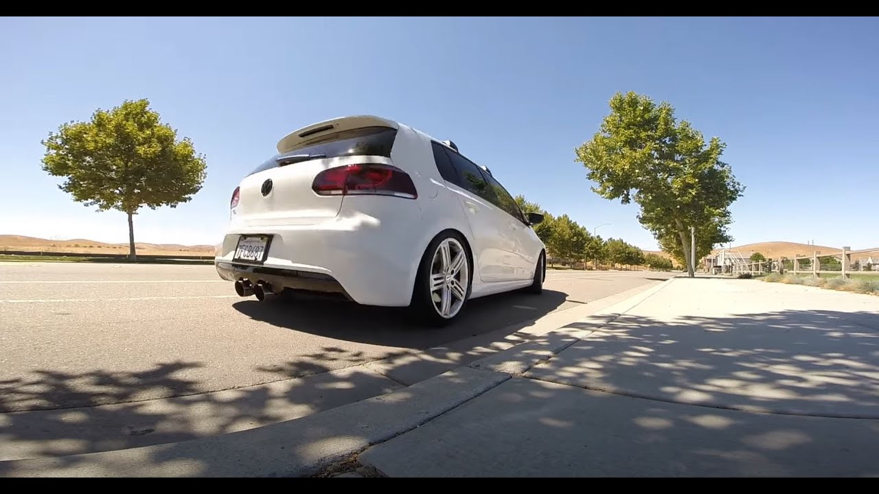 2012 mk6 VW Golf R with CTS turbo full exhaust (TBE) catted, stage 2 APR