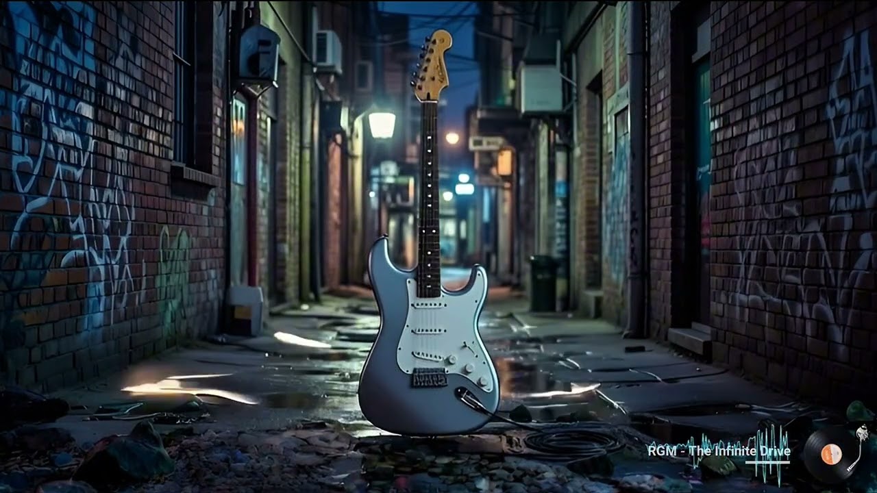 The Infinite Drive - Non-Stop Energetic Electric Guitar Instrumental (Night Road Vibe)