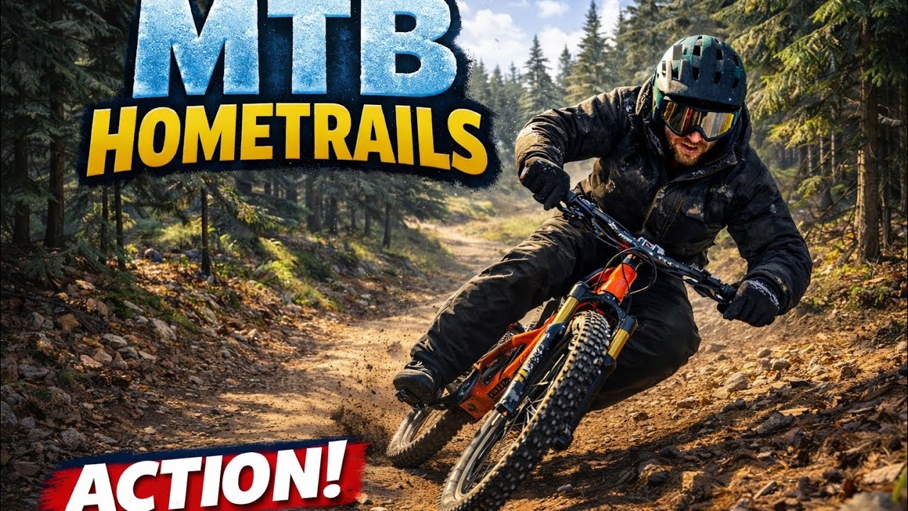 Hometrail session (mit NEUEM BIKE) / Sonne und geile Trails / Leonondh