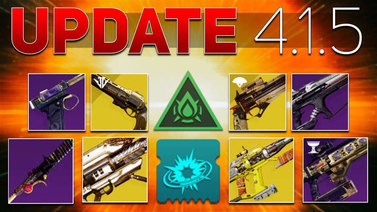 Update 4.1.5 (Exotic Nerfs, Weapon Buffs, & Radiant Fix) | Destiny 2 Season of the Haunted