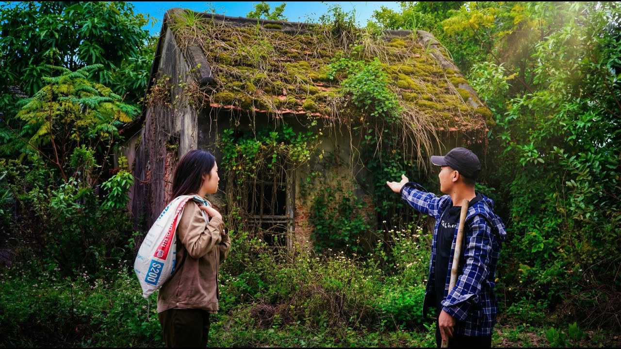 Kind Young Man Gives Abandoned House to Homeless Single Mother — a new life starting from scratch.