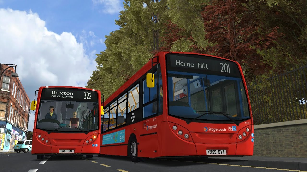 OMSI 2 | London 201 Streatham Station - Herne Hill | OMSI Add-on London