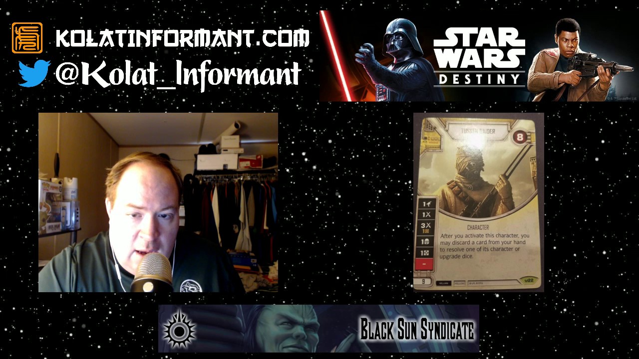 Star Wars Destiny Awakenings Set Review - Rogue (Yellow) Cards