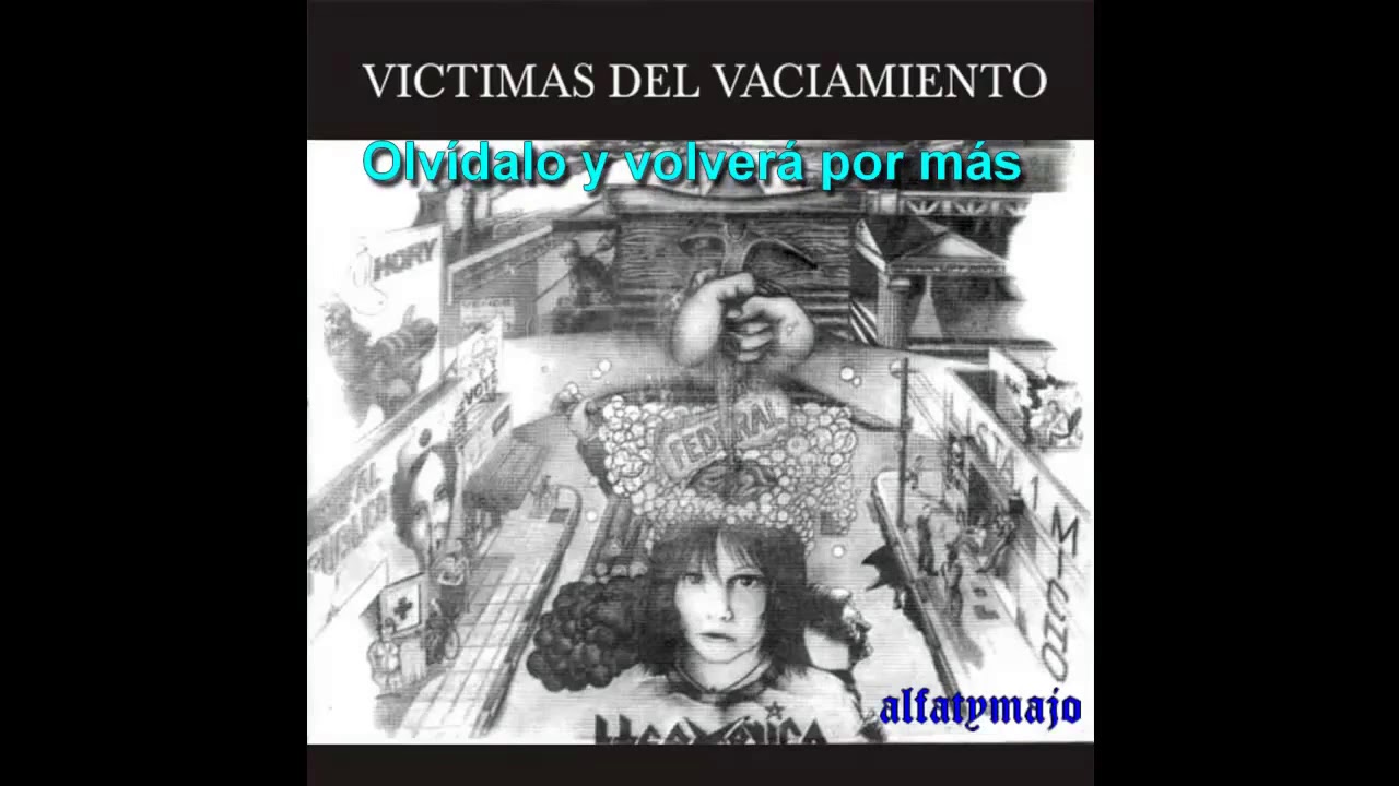 Hermetica  - Victimas del Vaciamienta (Letra) - 1994