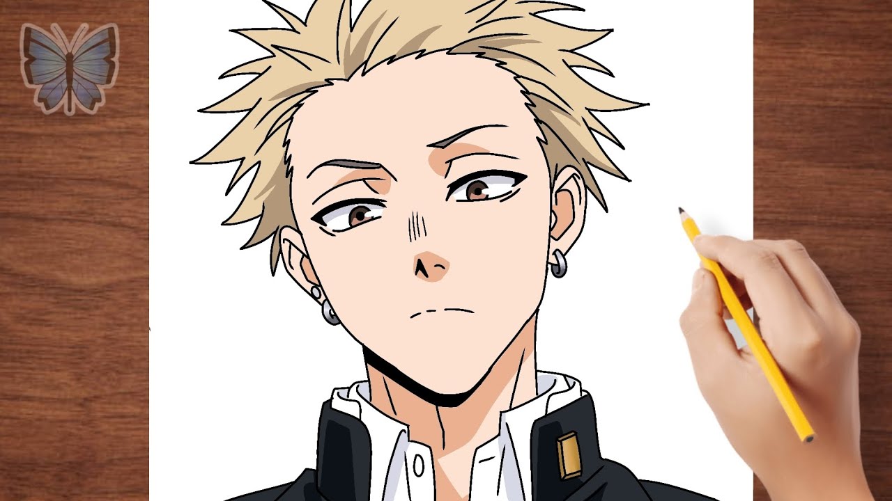 How to Draw Rintaro Tsumugi from the fragrant flower blooms  With Simple Steps Easy Drawing