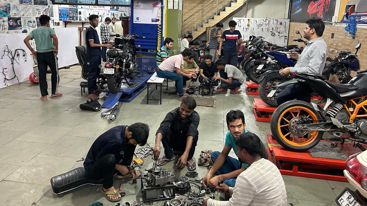 Bike Mechanic Training // 1 Months Training // 4 Month Training // Admission Details // Fees Details