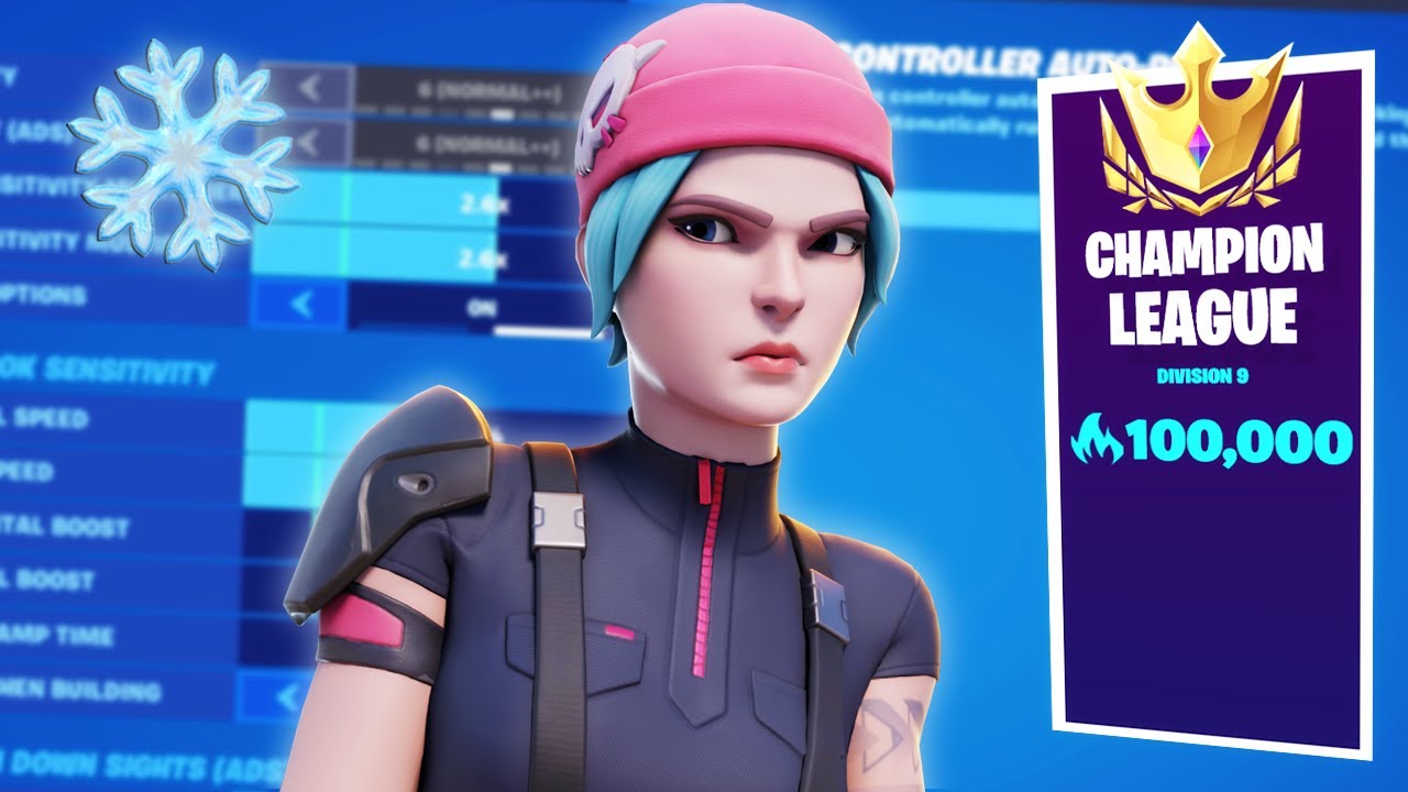 Sweater Weather ❄️ + The Best Controller Settings That Got Me 100,000 Arena Points!