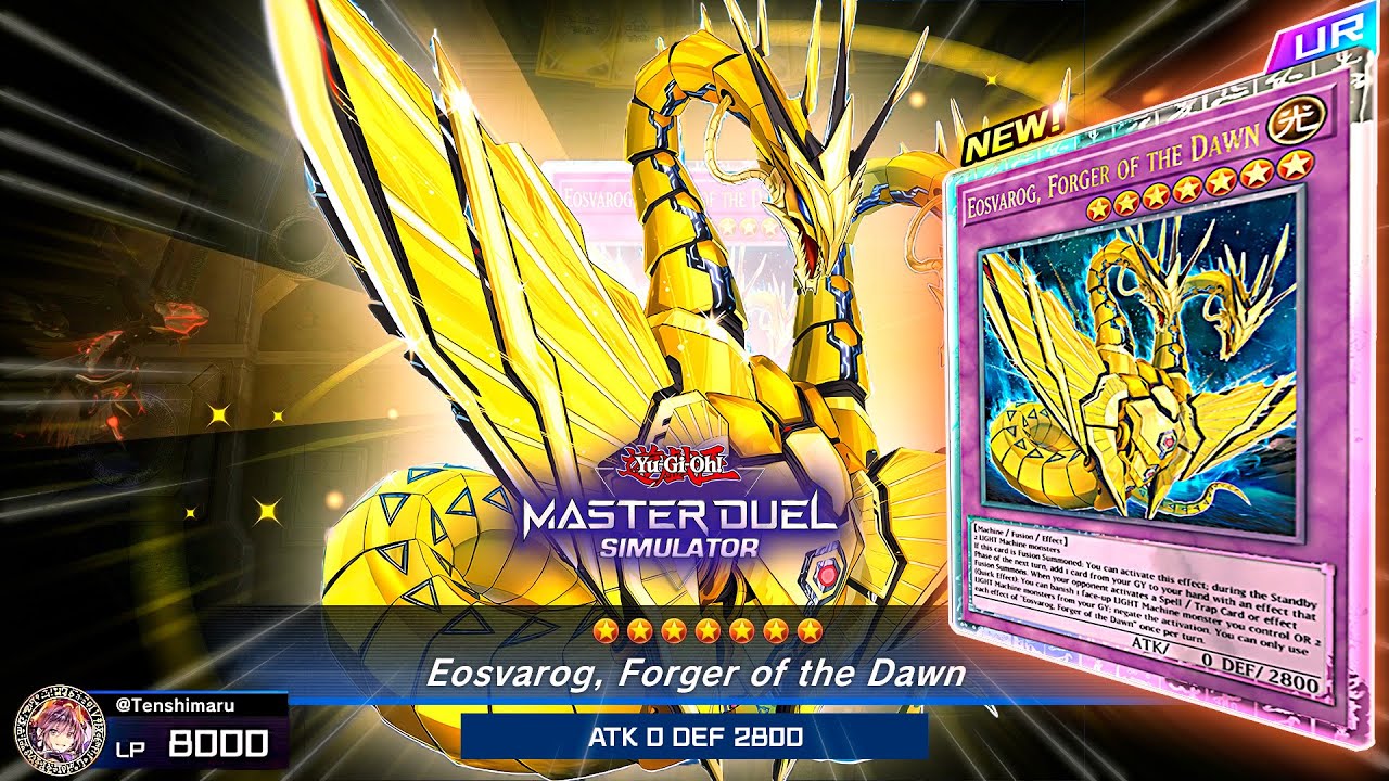 THIS NEW CYBER DRAGON SUPPORT IS AMAZING! NEW CARD Eosvarog, Forger of the Dawn