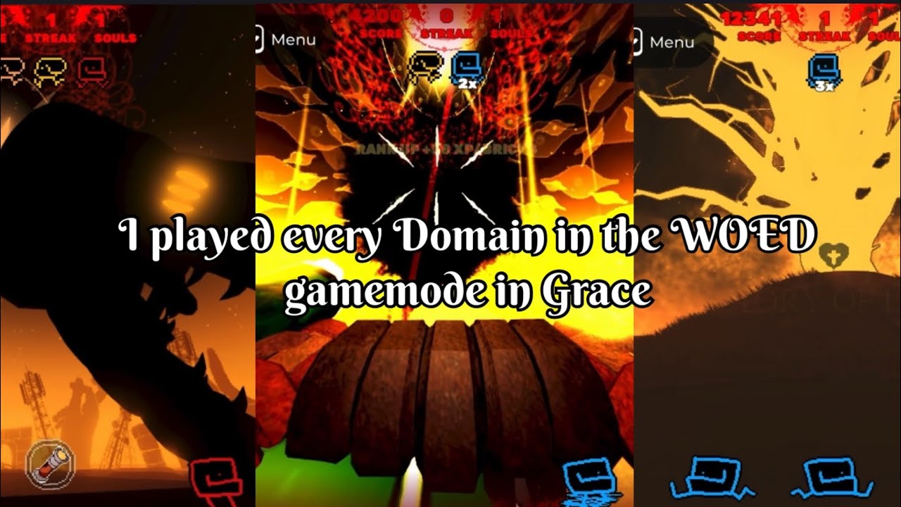 I played every domain in the WOED gamemode in Grace