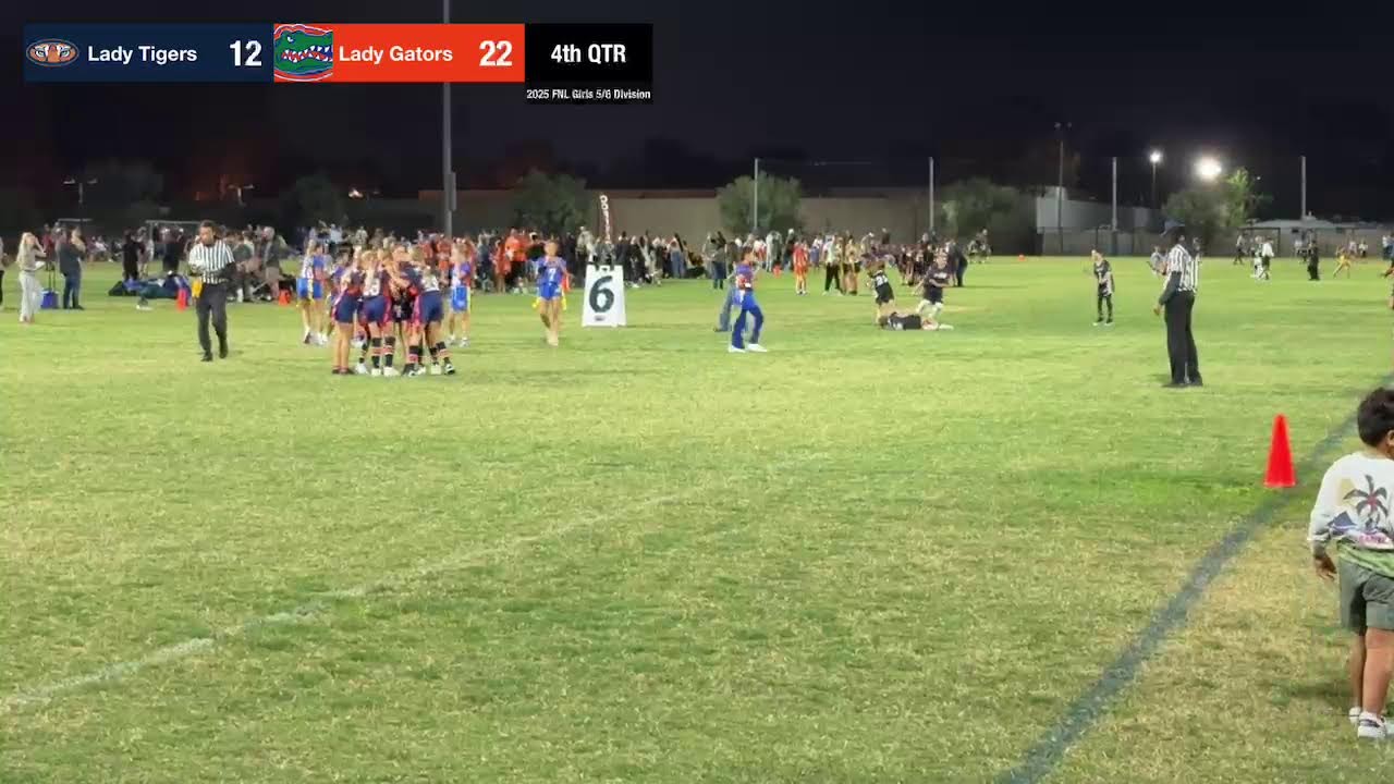 2025 FNL Girls 5/6: Lady Tigers vs. Lady Gators