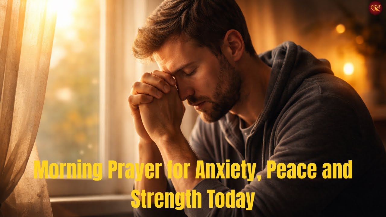 Morning Prayer for Anxiety, Peace and Strength Today