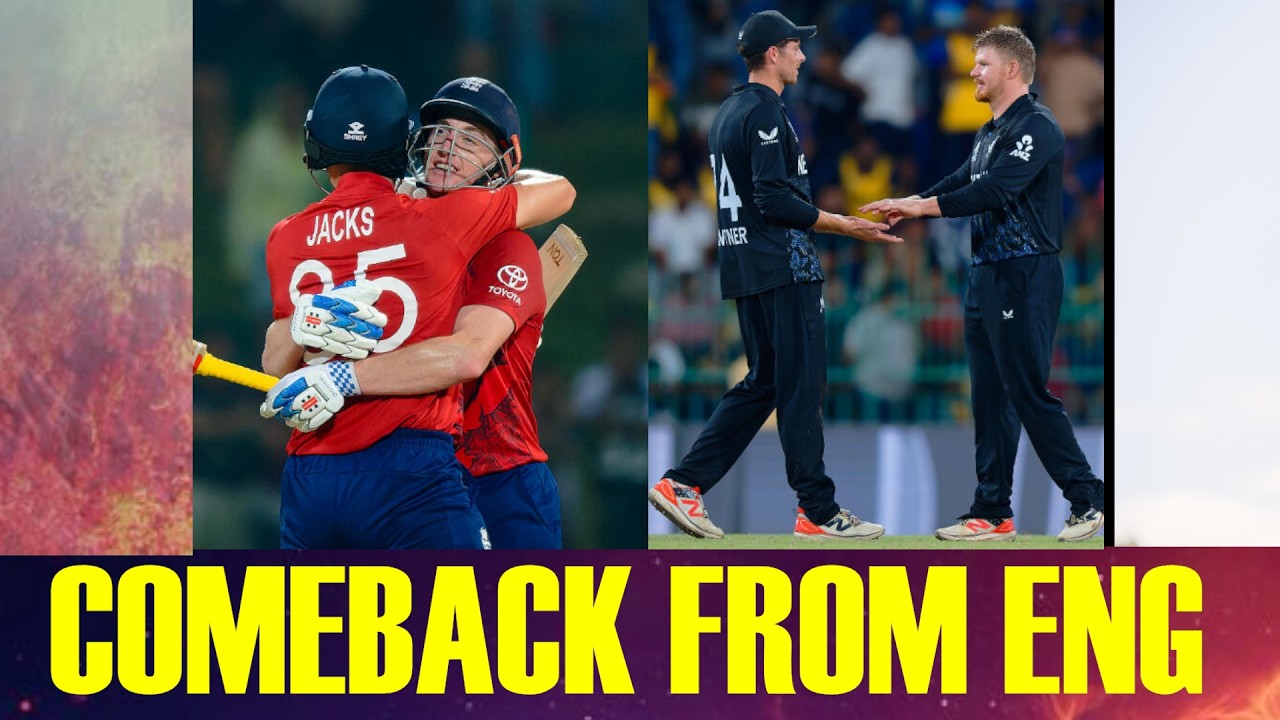 LIVE : ENG vs NZ | CAN NZ DEFEND 160? | GREAT COMEBACK FROM ENGLAND |