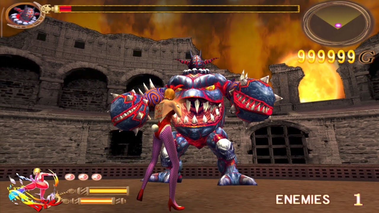 GOD HAND | RING ARENA 29-51 + SHARE TEXTURE OLIVIA HEALTH BAR
