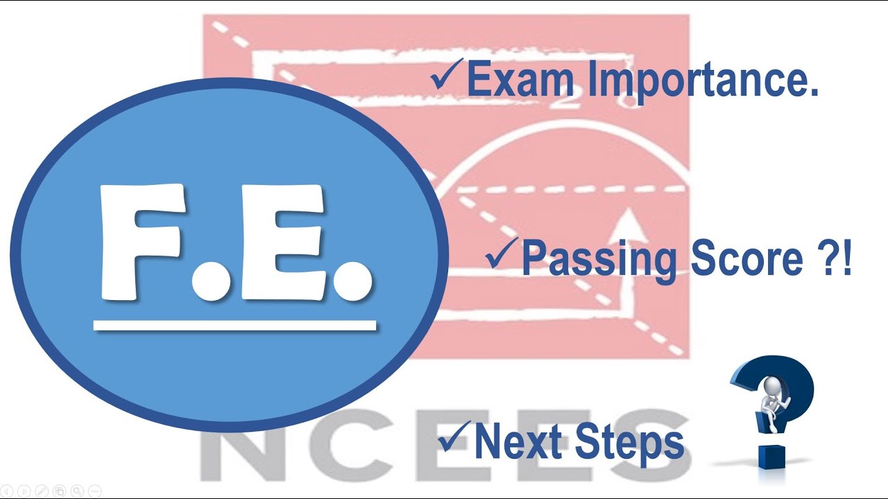 FE EXAM IN A NUTSHELL إختبار أساسيات الهندسة
