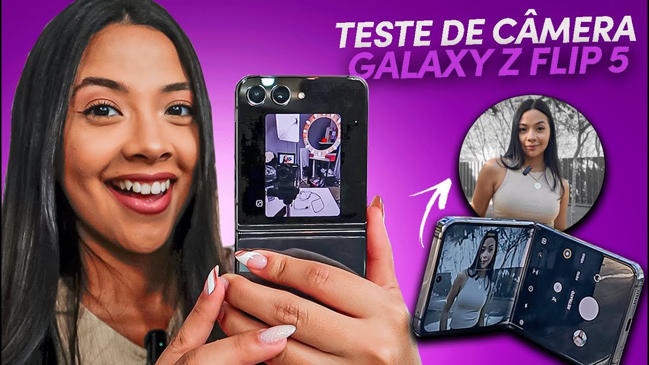 Z Flip5 CÂMERA INCRÍVEL? TESTE DE CÂMERA DO SAMSUNG DOBRÁVEL DO MOMENTO!