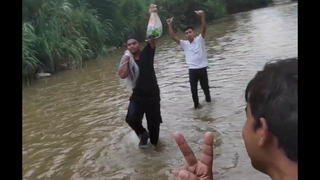 menjala sungai kinta