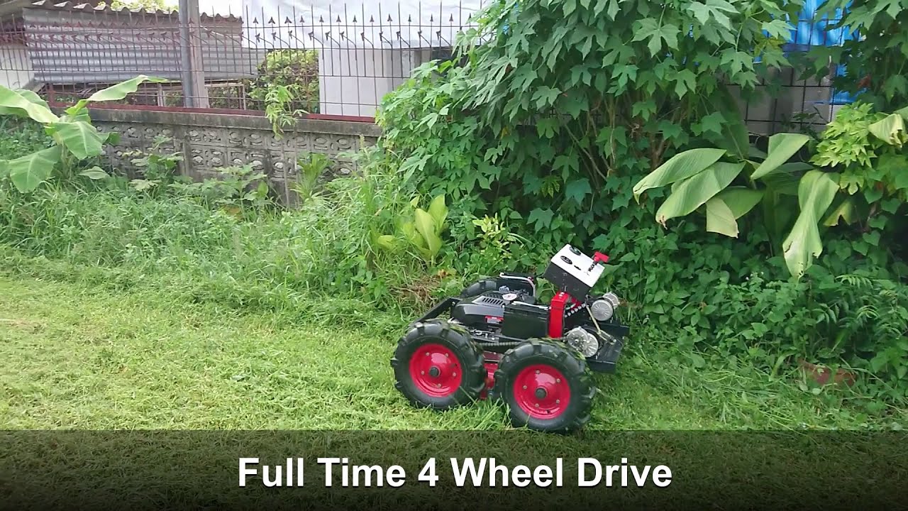 RC Lawn mower   Road sweeper and Leaves Crusher 3 in 1 DIY Proj