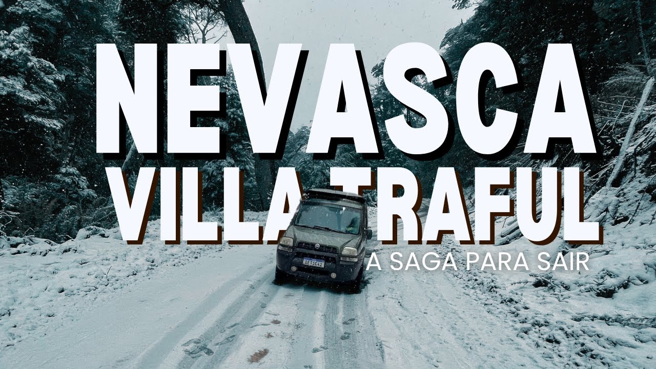 Nevasca Inesperada na Villa Traful: A Aventura para Sair de Mini Motorhome | EP. 17 T. 01