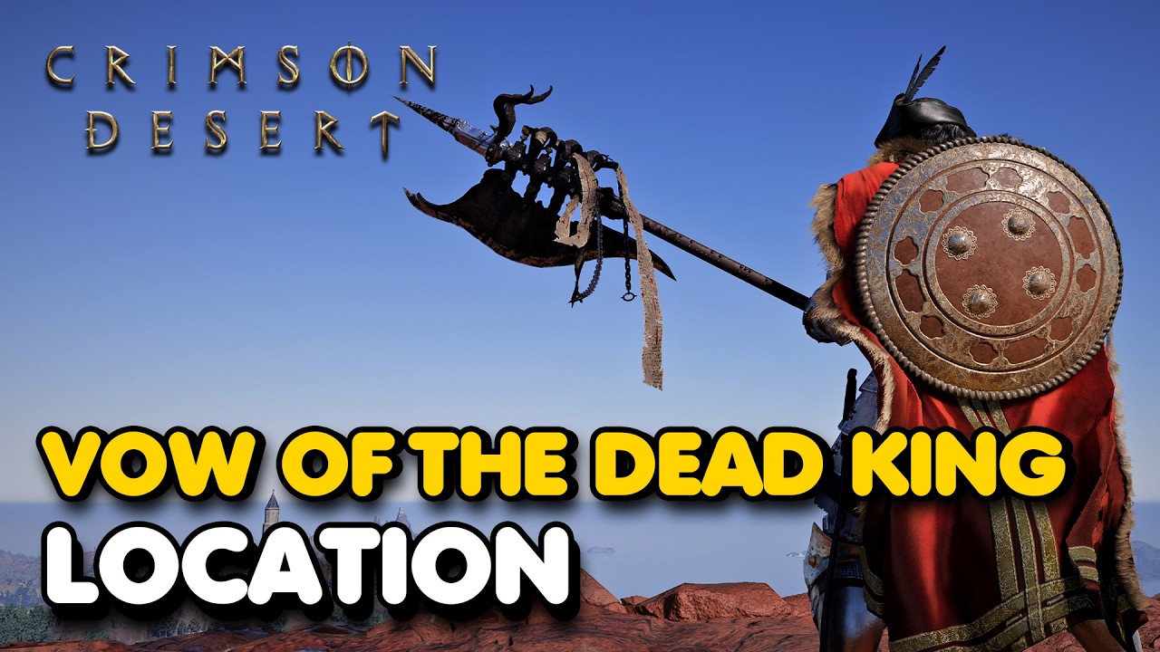 Crimson Desert VOW OF THE DEAD KING Weapon Location