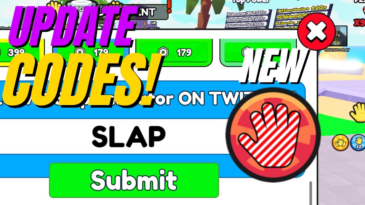 *NEW* UPDATE! CODES* Power Slap Simulator ROBLOX