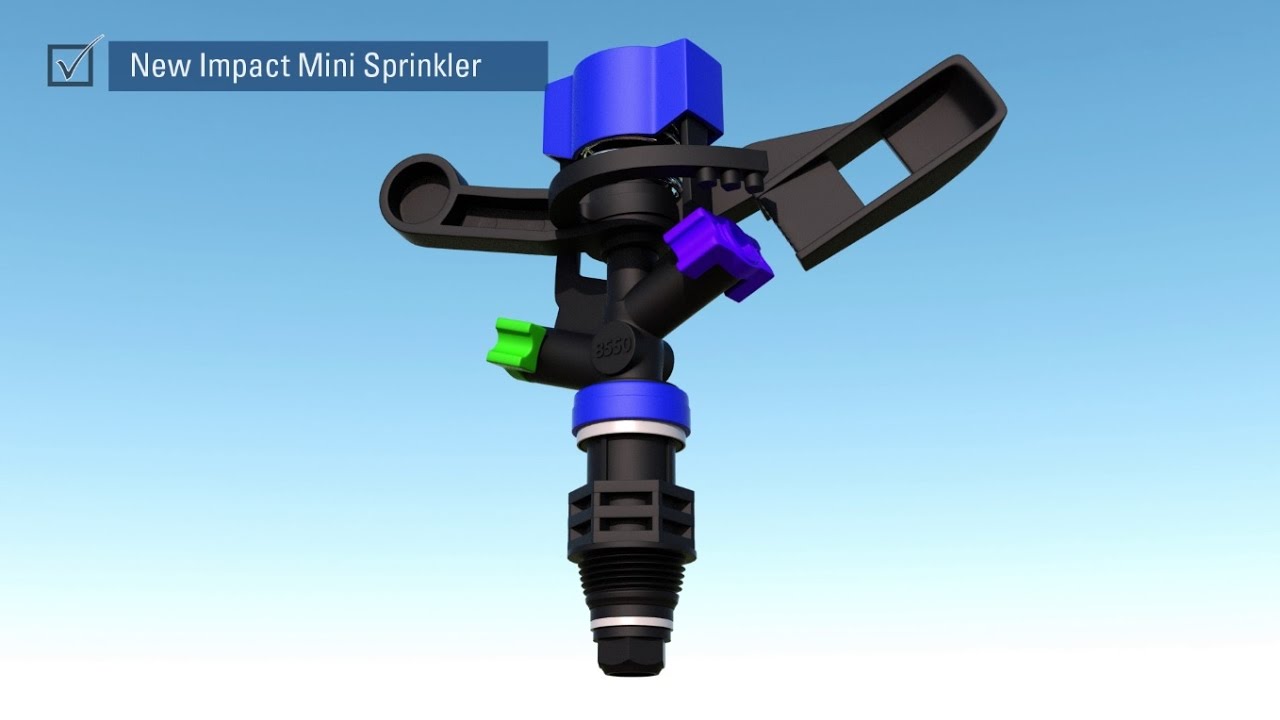 Netafim D Net - 3D Arm Impact Mini Sprinkler