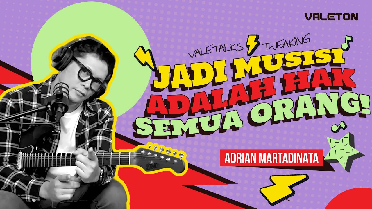 PERJALANAN KARIR ADRIAN “SAMSONS” BERAWAL BUKAN DARI DUNIA MUSIK⁉️ - ADRIAN MARTADINATA | VALETALKS