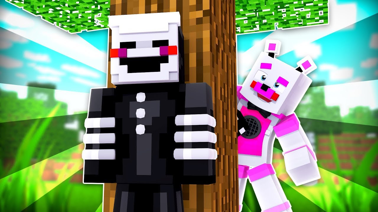 Hide and Seek at Freddy's Pizza World ?! | Minecraft FNAF Roleplay